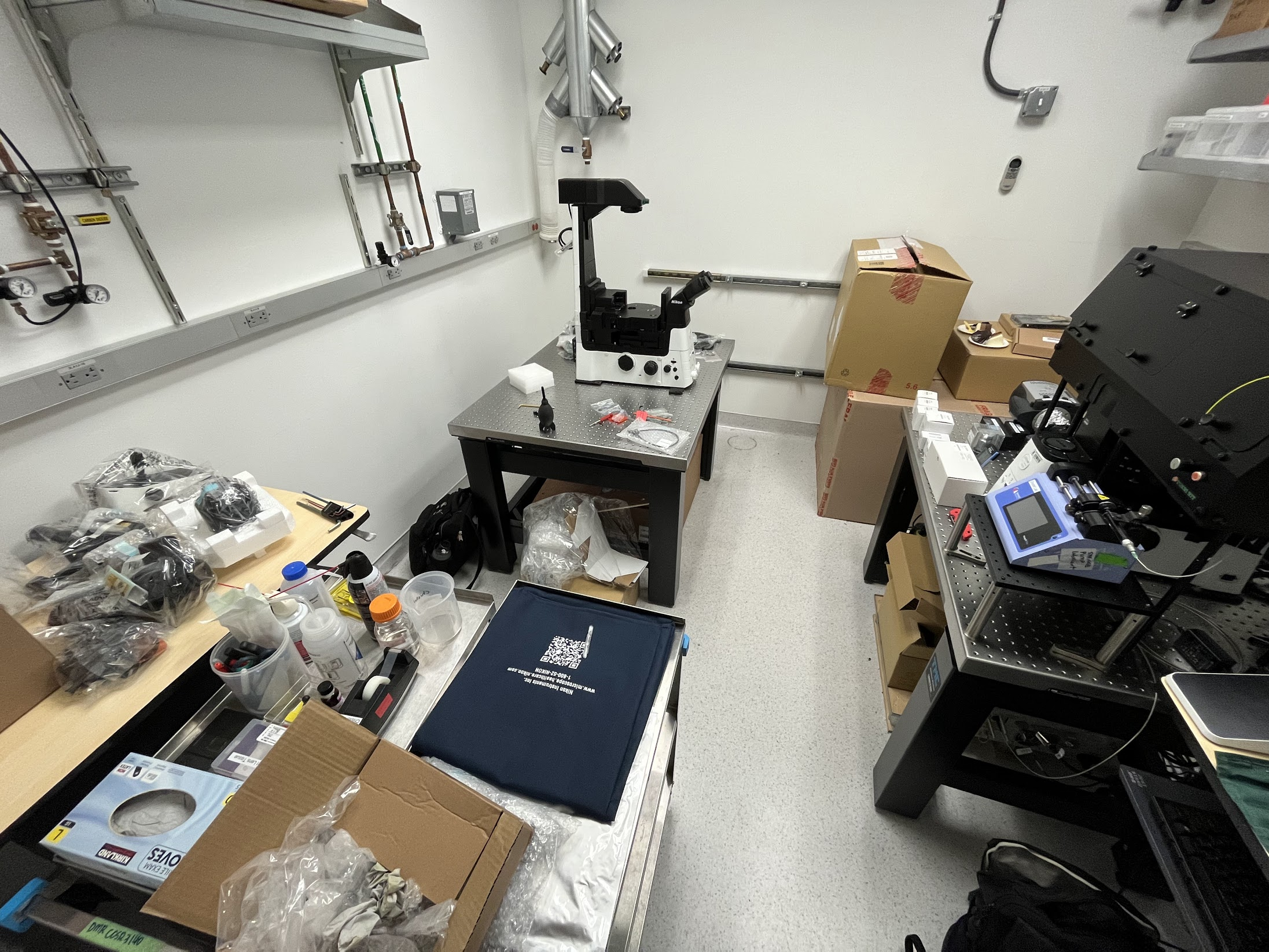 New Nikon STORM Microscope in the Chistol Lab